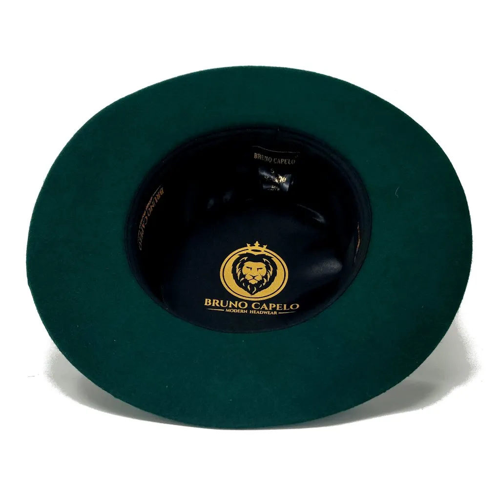 Bruno Capelo Zayden Wide Brim Wool Boater (Gaucho)